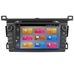 TOYOTA RAV4 - МУЛТИМЕДИЯ / НАВИГАЦИЯ ANDROID CPU:8-CORE, RAM:4GB DVD + CARPLAY + DSP + SIM